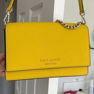 EUC! Kate Spade Yellow Crossbody Bag